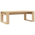Miniatyrbillede 5 af 9: vidaXL sofabord 102x50x35 cm konstrueret træ sonoma-eg