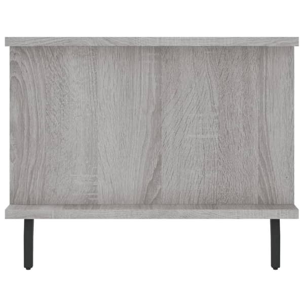 vidaXL sofabord 90x50x40 cm konstrueret træ grå sonoma-eg