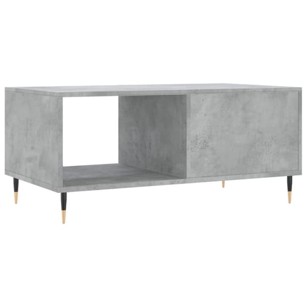 vidaXL sofabord 90x50x40 cm konstrueret træ betongrå