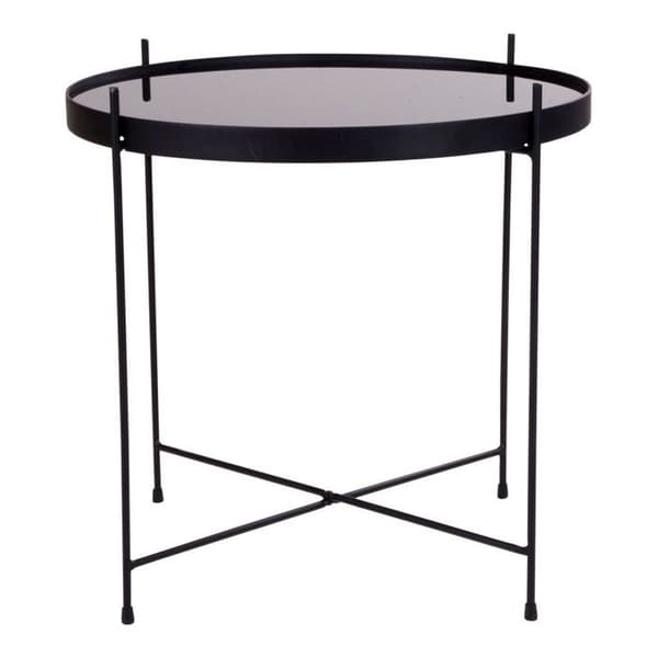 House Nordic Scarlett soffbord 48x48 cm Svart