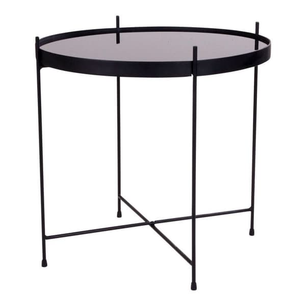 House Nordic Scarlett soffbord 48x48 cm Svart
