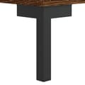 Miniatyrbillede 10 af 11: vidaXL sofabord 102x50x40 cm konstrueret træ brun egetræsfarve