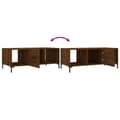 Miniatyrbilde 8 av 11: vidaXL Salongbord sonoma eik 102x50x40 cm konstruert tre