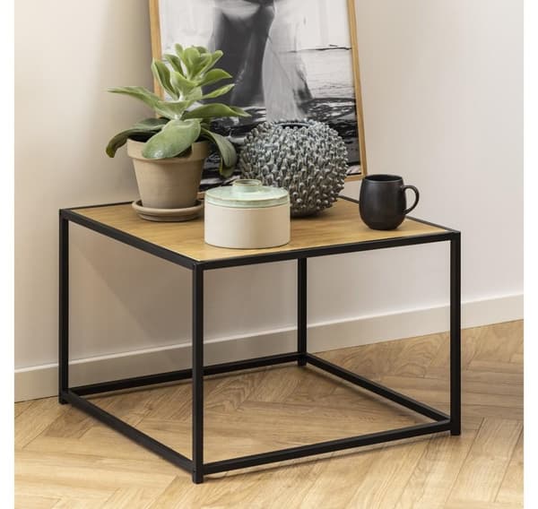 Salongbord SEAFORD 60x60xH40cm, eik