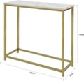 Pikkukuva 4 / 7: Rootz-konsolipöytä - Sivupöytä - Päätypöytä - Eteisen pöytä Olohuoneen pöytä 80x30x75cm