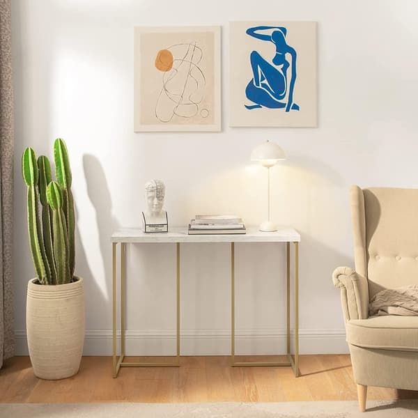 Rootz Konsolbord - Hallbord - Sidobord - Avslutsbord - Vardagsrumsbord Soffbord - B100 x D36 x H75cm