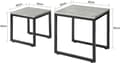 Miniatyrbild 5 av 7: Rootz häckbord - Set med 2 Soffbord Sida - Ändbord