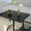 Miniatyrbild 5 av 8: Rootz sidobord - Soffbord - Vardagsrumsbord med förvaringshylla - B65 x D35 x H55cm