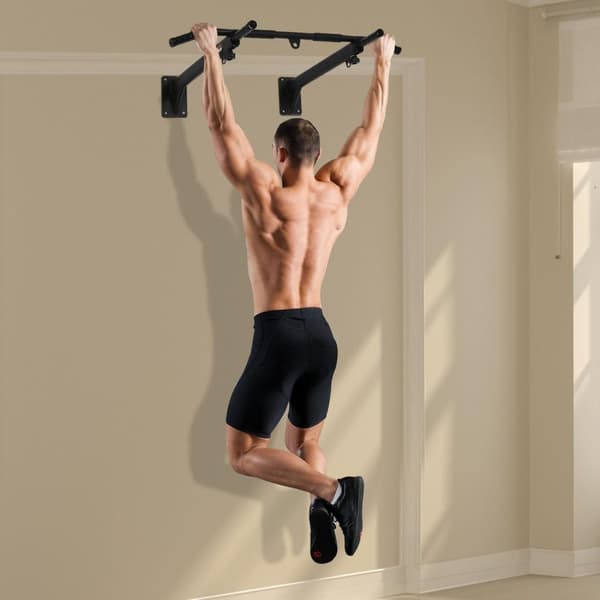 Rootz Chin-up Bar - Sort - Stål - 36,81 cm x 25,59 cm x 6,69 cm