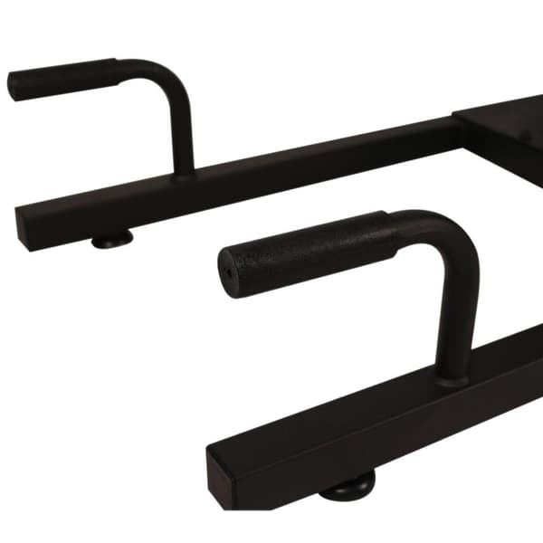 Rootz Knee Trainer - musta - teräs, Eva - 19,69 cm x 38,19 cm x 22,64 cm