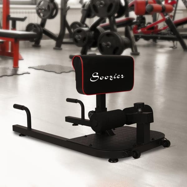 Rootz Knee Trainer - musta - teräs, Eva - 19,69 cm x 38,19 cm x 22,64 cm