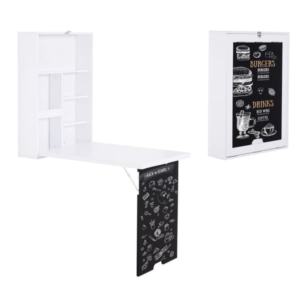 Rootz konsolbord - hvid - fremstillet træ - 23,62 cm x 6,49 cm x 32,08 cm