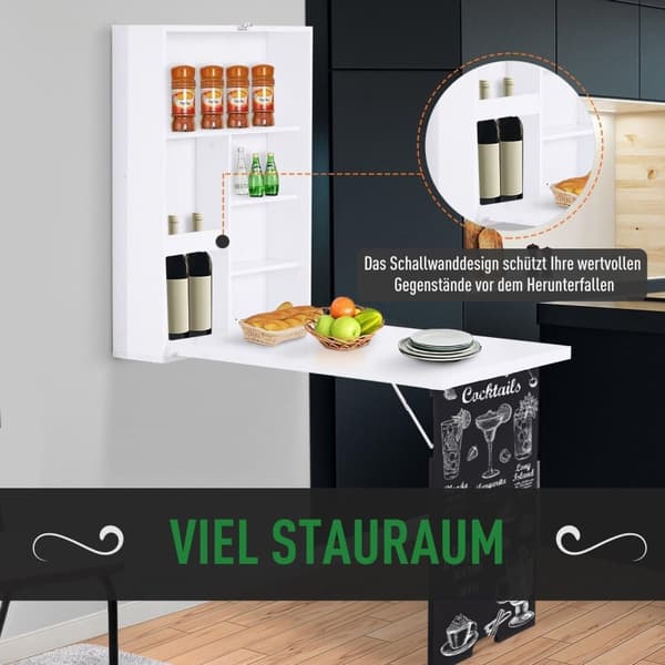 Rootz konsolbord - hvid - fremstillet træ - 23,62 cm x 6,49 cm x 32,08 cm
