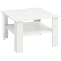 Miniatyrbillede 1 af 7: Rootz Sofabord - Sofaborde - Træ Sofabord - Hvid - Åbent rum - Opbevaringsrum - 60 x 42 x 60 cm