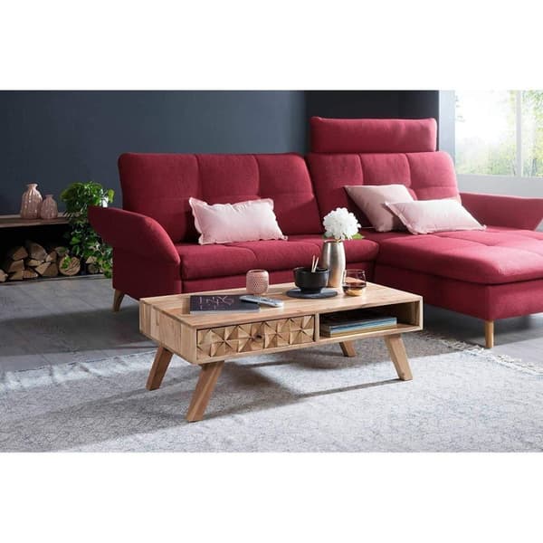 Rootz Sofabord Træ - Håndlavet Sofabord - Sofabord - Akacietræ - 95 x 35 x 50 cm
