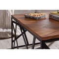 Miniatyrbillede 6 af 7: Rootz Industrial Sofabord - Metalstel - Stuebord - Træ - 60 x 35 x 60 cm