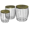 Miniatyrbillede 1 af 5: Rootz Sofabord - Bordbakker - Havebord - Metal - 38 cm x 38 cm x 41 cm