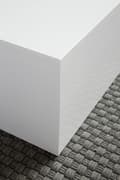 Miniatyrbild 7 av 7: Rootz soffbord 60 x 60 x 30 cm högblank MDF vitlackerad - Design vardagsrumsbord Kub fyrkantig - Lounge sidobord kubform