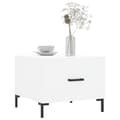 Miniatyrbillede 3 af 11: vidaXL sofaborde 2 stk. 50x50x40 cm konstrueret træ hvid