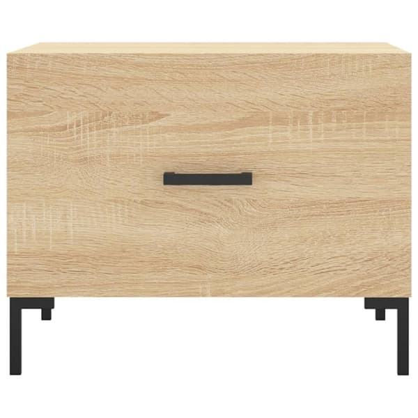 vidaXL Sohvapöydät 2 kpl Sonoma-tammi 50x50x40 cm tekninen puu