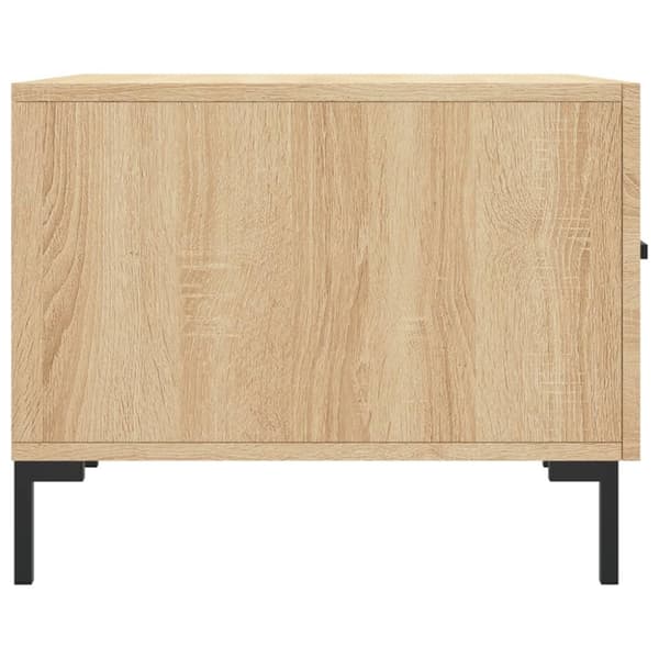 vidaXL Sohvapöydät 2 kpl Sonoma-tammi 50x50x40 cm tekninen puu