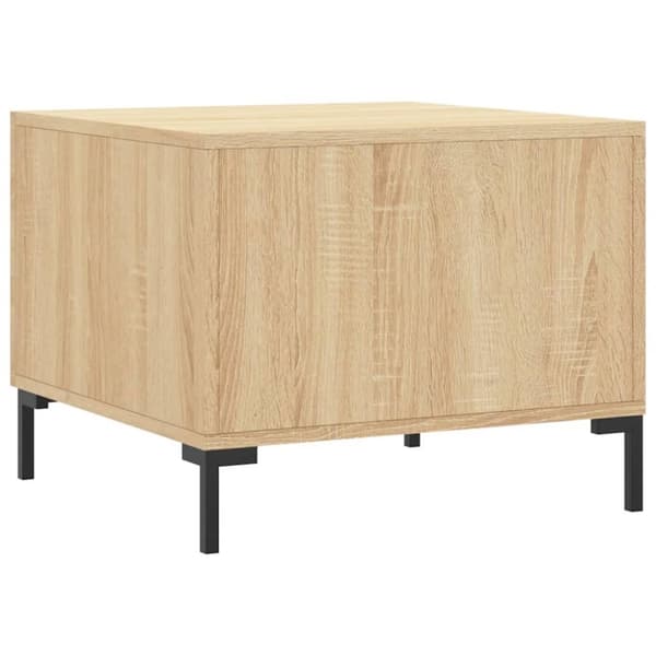 vidaXL Salongbord 2 stk sonoma eik 50x50x40 cm konstruert tre