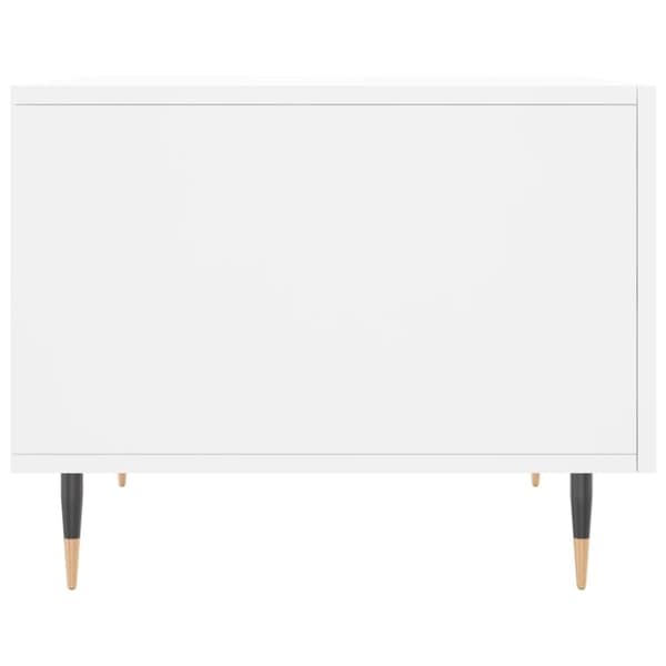 vidaXL sofaborde 2 stk. 50x50x40 cm konstrueret træ hvid