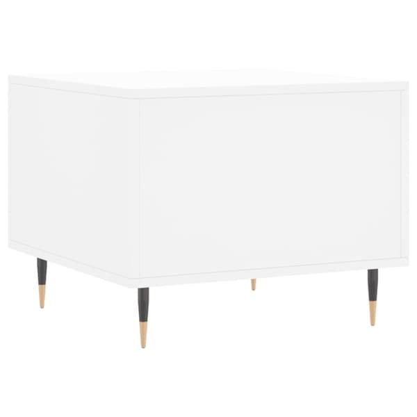 vidaXL sofaborde 2 stk. 50x50x40 cm konstrueret træ hvid