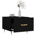 Miniatyrbillede 3 af 11: vidaXL sofaborde 2 stk. 50x50x40 cm konstrueret træ sort