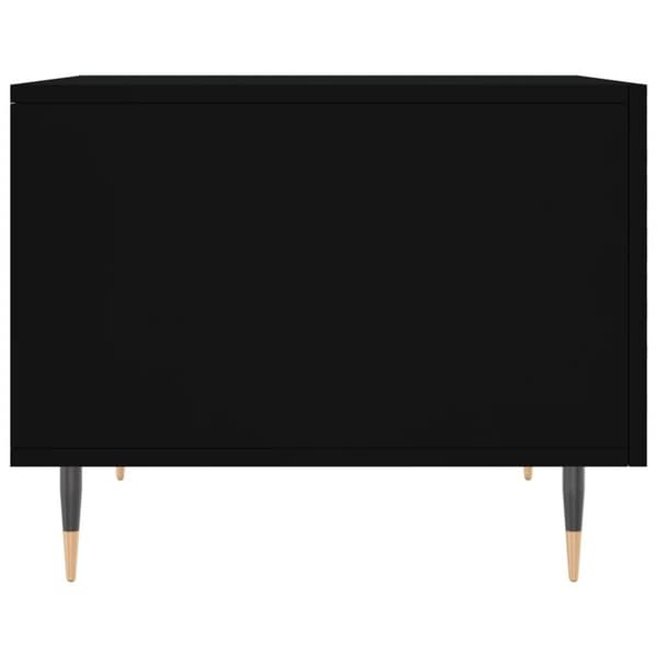 vidaXL sofaborde 2 stk. 50x50x40 cm konstrueret træ sort