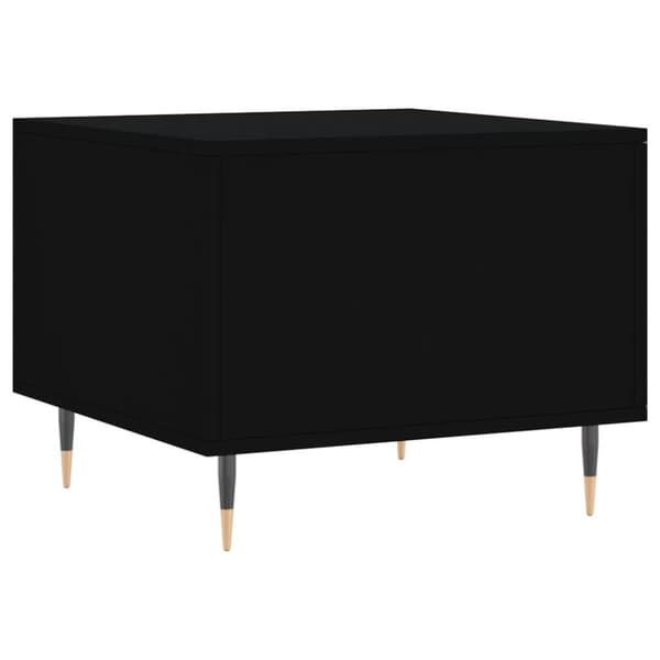 vidaXL sofaborde 2 stk. 50x50x40 cm konstrueret træ sort