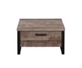 Miniatyrbild 4 av 6: Rootz Coffee Table - Modern Centerpiece - Living Room Stand - Elegant Furniture - Homely Accent - Lounge Display - Brown & Black - 80 x 45 x 80 cm