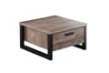 Miniatyrbild 1 av 6: Rootz Coffee Table - Modern Centerpiece - Living Room Stand - Elegant Furniture - Homely Accent - Lounge Display - Brown & Black - 80 x 45 x 80 cm