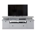 Miniatyrbild 1 av 2: Rootz TV Cabinet Lowboard Baxter - Entertainment Stand - Media Console - Television Holder - TV Unit - Display Shelf - Storage Rack - White Decor - 17