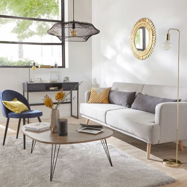 Soffbord "Neile" stor modell 112 x 80 cm Atmosphera