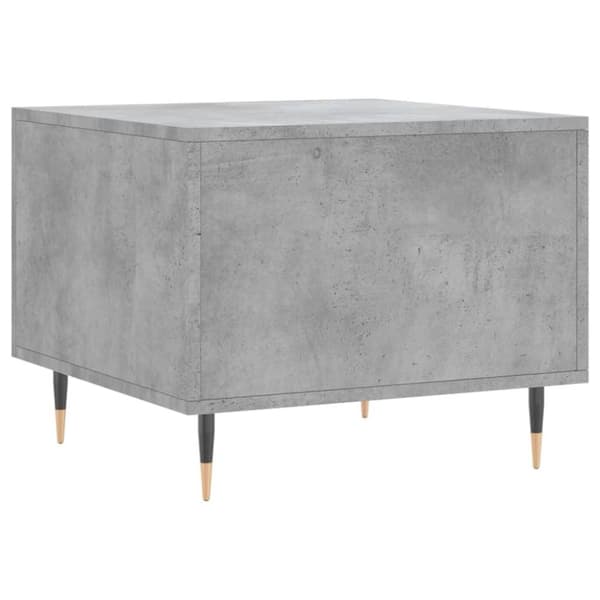 vidaXL Soffbord 2 st betonggrå 50x50x40 cm konstruerat trä