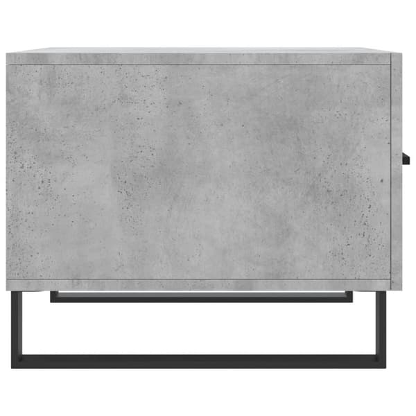 vidaXL sofaborde 2 stk. 50x50x40 cm konstrueret træ betongrå