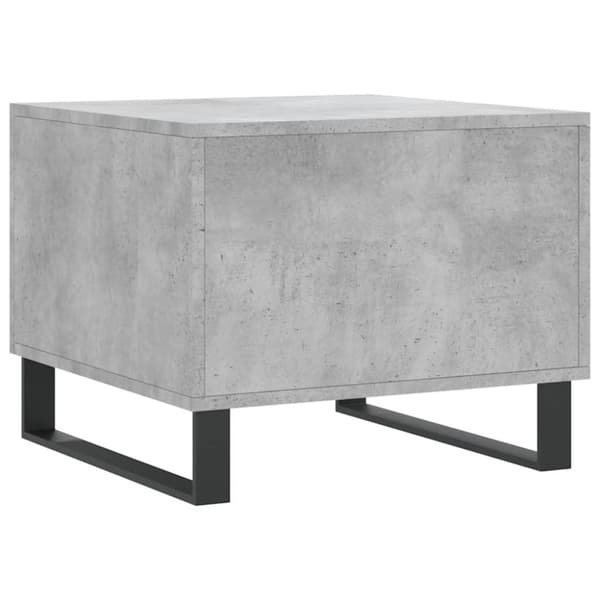 vidaXL sofaborde 2 stk. 50x50x40 cm konstrueret træ betongrå