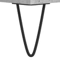Miniatyrbilde 10 av 11: vidaXL Salongbord 2 stk betonggrå 50x50x40 cm konstruert tre