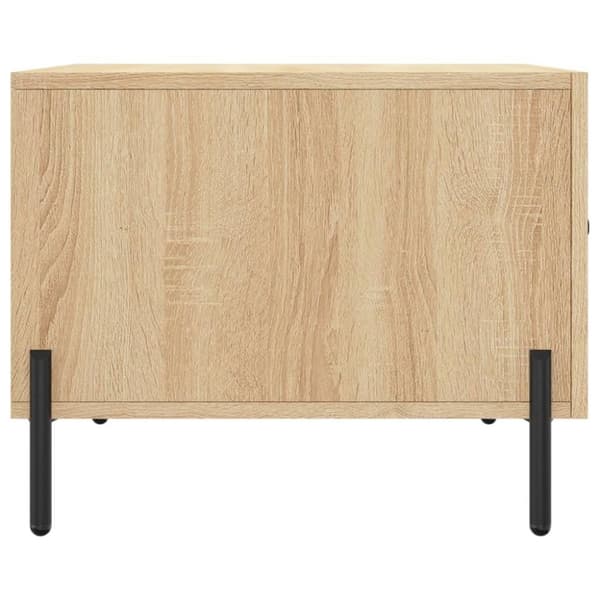 vidaXL Salongbord 2 stk sonoma eik 50x50x40 cm konstruert tre