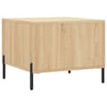 Miniatyrbilde 8 av 11: vidaXL Salongbord 2 stk sonoma eik 50x50x40 cm konstruert tre