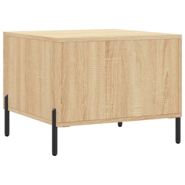 vidaXL Salongbord 2 stk sonoma eik 50x50x40 cm konstruert tre