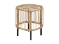 Miniatyrbillede 7 af 11: Sæt med 2 sofabord i rattan Naturligt rattan Pulverlakeret UV-vejr Pletbestandigt Håndlavet Indendørs Udendørs Stue Terrasse Patio Boho-stil
