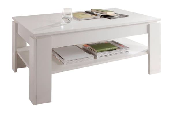 Rootz's Soffbord - Soffbord - Soffbord - Rektangulärt - Förvaringsutrymme - 110 x 47 cm x 65 cm Front: San Remo sand oak finish Corpus: San Remo sand oak