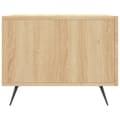 Miniatyrbillede 7 af 11: vidaXL sofaborde 2 stk. 50x50x40 cm konstrueret træ sonoma-eg