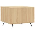 Miniatyrbillede 8 af 11: vidaXL sofaborde 2 stk. 50x50x40 cm konstrueret træ sonoma-eg