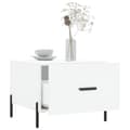 Miniatyrbillede 3 af 11: vidaXL sofaborde 2 stk. 50x50x40 cm konstrueret træ hvid