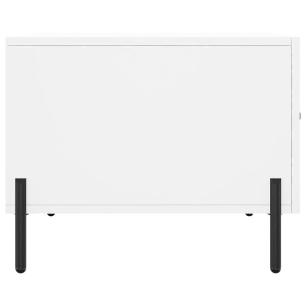 vidaXL sofaborde 2 stk. 50x50x40 cm konstrueret træ hvid