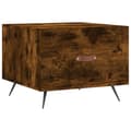 Miniatyrbilde 4 av 11: vidaXL Salongbord 2 stk røkt eik 50x50x40 cm konstruert tre