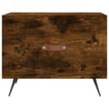 Miniatyrbilde 5 av 11: vidaXL Salongbord 2 stk røkt eik 50x50x40 cm konstruert tre